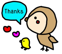 Animal and cute girl. sticker #8922238