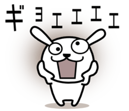 Cute rabbit 5st sticker #8922357