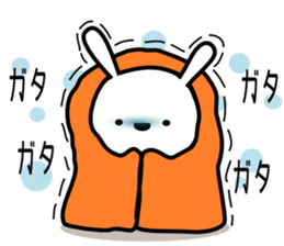 Cute rabbit 5st sticker #8922372