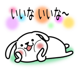 Cute rabbit 5st sticker #8922377