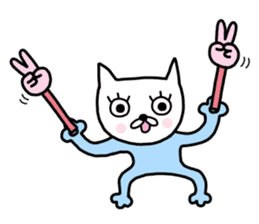 Me-chan. It is a cat. sticker #8922613