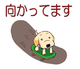 Labrador Retriever No.2 with Cat sticker #8922735