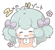 OTAKU  kawaii girl sticker sticker #8923152