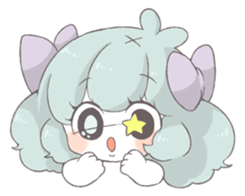 OTAKU  kawaii girl sticker sticker #8923175