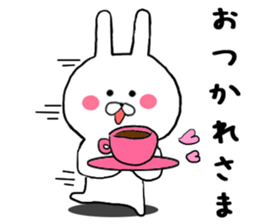 Gently get Sticker of Chibi rabbit sticker #8923384