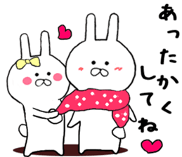 Gently get Sticker of Chibi rabbit sticker #8923387