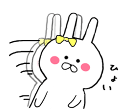 Gently get Sticker of Chibi rabbit sticker #8923392