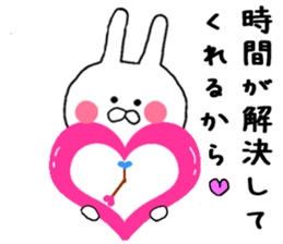 Gently get Sticker of Chibi rabbit sticker #8923401