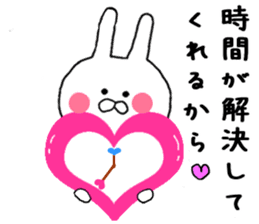 Gently get Sticker of Chibi rabbit sticker #8923401