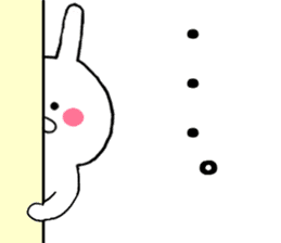 Gently get Sticker of Chibi rabbit sticker #8923404