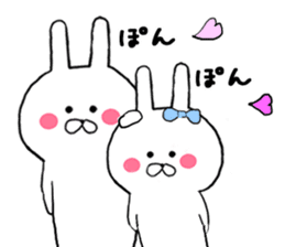 Gently get Sticker of Chibi rabbit sticker #8923416