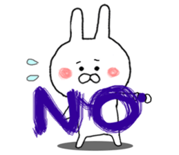 Gently get Sticker of Chibi rabbit sticker #8923420