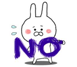 Gently get Sticker of Chibi rabbit sticker #8923420