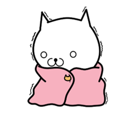 Bullish cat sticker #8923597