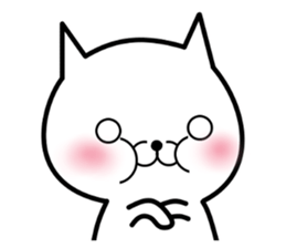 Bullish cat sticker #8923612