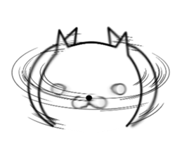 Bullish cat sticker #8923617