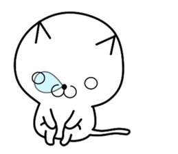 Bullish cat sticker #8923618