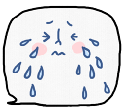 Emoticon message balloon sticker #8923933