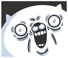 Friends cat BITTER sticker #8924071