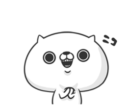 Friends cat BITTER sticker #8924072