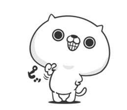 Friends cat BITTER sticker #8924079