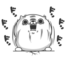 Friends cat BITTER sticker #8924085