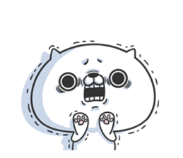 Friends cat BITTER sticker #8924086