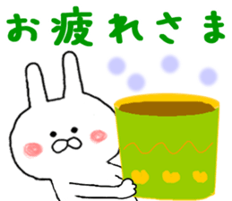 Sticker of the allowed rabbit sticker #8924109