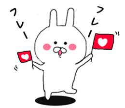 Sticker of the allowed rabbit sticker #8924113