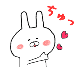 Sticker of the allowed rabbit sticker #8924120