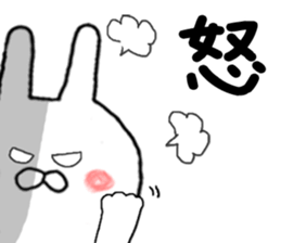 Sticker of the allowed rabbit sticker #8924132