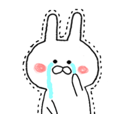 Sticker of the allowed rabbit sticker #8924137