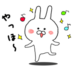 Sticker of the allowed rabbit sticker #8924141