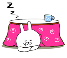 Sticker of the allowed rabbit sticker #8924143