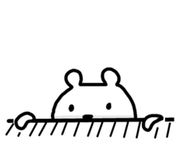 Polar bear to speak the Kansai dialect sticker #8924642