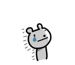 Polar bear to speak the Kansai dialect sticker #8924650