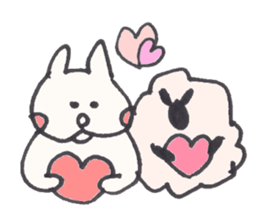 Cat and Sheep-Always Together-FUNA4 sticker #8924704