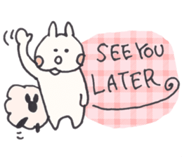 Cat and Sheep-Always Together-FUNA4 sticker #8924718