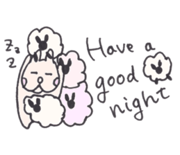 Cat and Sheep-Always Together-FUNA4 sticker #8924723