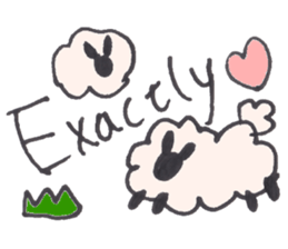 Cat and Sheep-Always Together-FUNA4 sticker #8924738