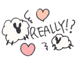 Cat and Sheep-Always Together-FUNA4 sticker #8924741