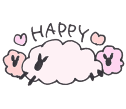 Cat and Sheep-Always Together-FUNA4 sticker #8924742