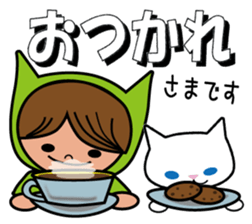 Cat cowl sticker #8924790