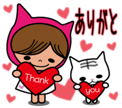 Cat cowl sticker #8924793