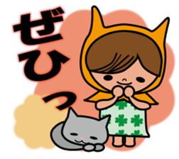 Cat cowl sticker #8924797