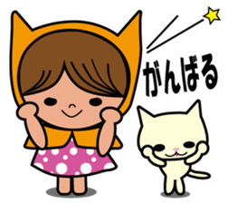 Cat cowl sticker #8924803
