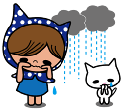 Cat cowl sticker #8924805
