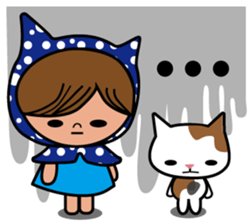 Cat cowl sticker #8924806