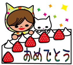 Cat cowl sticker #8924807