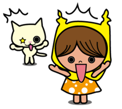 Cat cowl sticker #8924810